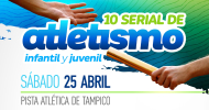 10 serial atletismo infantil y juvenil